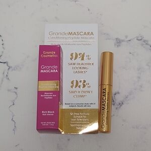 Grande Cosmetics Grande Mascara Mini Size .05 oz Noir Intense